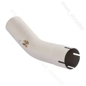 Slip On Exhaust System Mid Connect Pipe 51mm Muffler Pipe For Voge 300DS 2020-25 - Picture 1 of 6