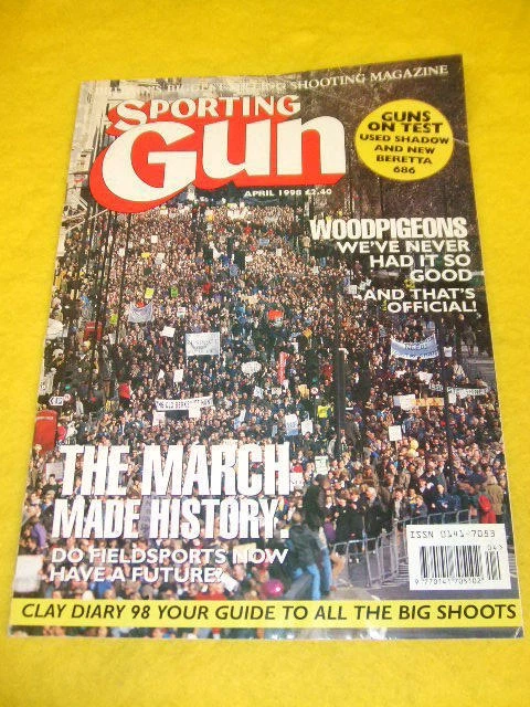 SPORTING GUN - THE MARCH MADE HISTORY - APRIL 1998 - Image 1 of 1