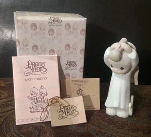 Vintage Precious Moment The Heavenly Light Figurine New In Box With Paperwork  - Picture 1 of 8