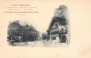 Schweiz - EFFRETIKON (ZH) Das Effretikon-Chalet der Union der Seidenfabriken (Ad - Picture 1 of 2