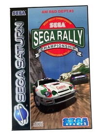 Sega Rally Championship  - Sega Saturn - Boxed with Manual