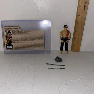 Vintage GI Joe 1985 Quick Kick 100% komplett mit Karteikarte - Bild 1 von 13