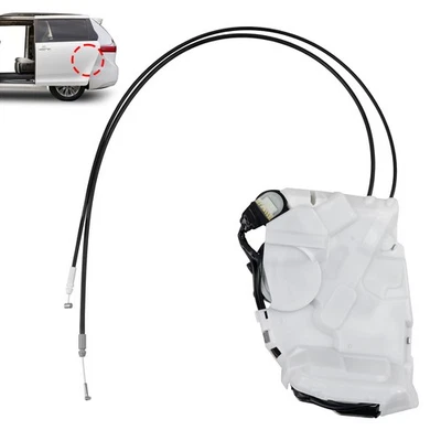 Sliding Door Lock Latch Actuator Rear Left Driver Side For 2011–17 Toyota Sienna Foto 1 de 4