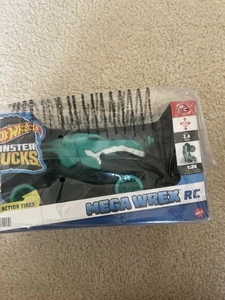 Hot Wheels Monster Trucks Toy RC, Remote-Control Mega-Wrex in 1:24  - Picture 1 of 9