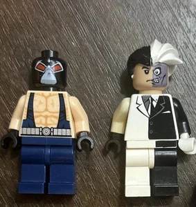 LEGO Batman: Bane And Two Face minifigures from 7787 Bat-Tank And Two Face Escap - Picture 1 of 3