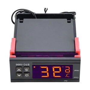STC1000 Thermostat Accurate Control LCD Display Flexible Voltage Options - Picture 1 of 34