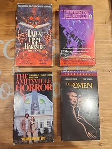 4 Classic Horror VHS Tales From The Darkside 1 &3, Amityville Horror, The Owen - Picture 1 of 18