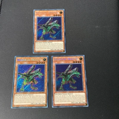 3X Playset- B-BUSTER DRAKE - FRENCH- SECRET RARE 1ST EDITION LCKC-FR020  - Image 1 of 2