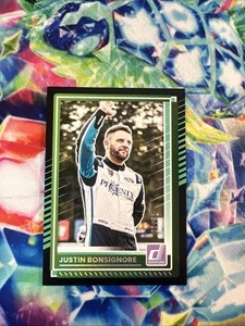 2025 JUSTIN BONSIGNORE BLACK DONRUSS /51 - Picture 1 of 3