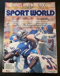 Sport World Magazine February 1980 – Who’s Who in Pro Football Bradshaw Campbell - Picture 1 of 10