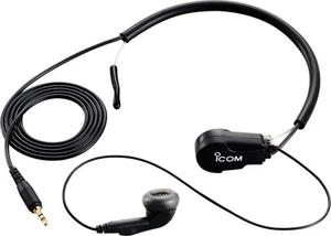 Icom throat microphone VS-2L/VS-2SJ etc. required HS-97 Black///White - Zdjęcie 1 z 2