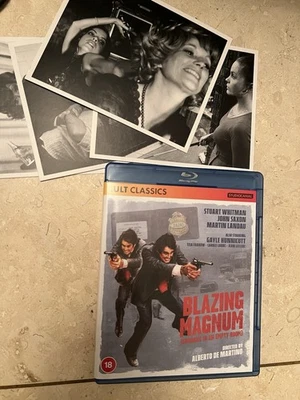 Blazing Magnum 1976 Blu-ray StudioCanal Cult Classics with Art Cards - Image 1 of 4