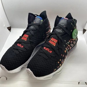New 7.5 Nike LeBron 17 XVII James Gang Basketball Shoe Multicolor BQ1377-005 Men - Picture 1 of 12
