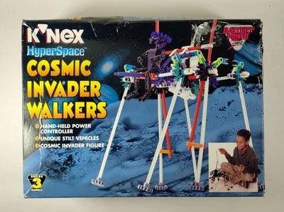 K'NEX Hyperspace Cosmic Invader Walkers 12119 Vintage 1997 KNEX Read - Image 1 of 4