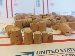 Lot of Corks Great for Crafting Bottles Wine Cork Boards Different Sizes Mixed - Picture 1 of 12