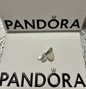 Original Pandora Charm Weiße Rose Anhänger Dangle  - Bild 1 von 3