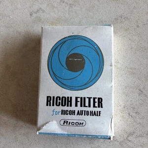 Ricoh Auto Half 35mm Film Camera UV-S Lens Filter VERY RARE V26 - Picture 1 of 4