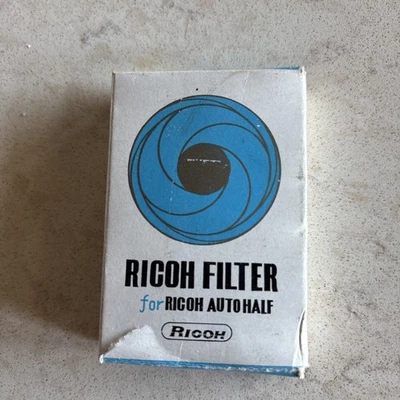 Ricoh Auto Half 35mm Film Camera UV-S Lens Filter VERY RARE V26 - Image 1 of 4