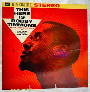 LP: Bobby Timmons, This Here Is Bobby Timmons, Riverside, Stereo, 1960 - Picture 1 of 4