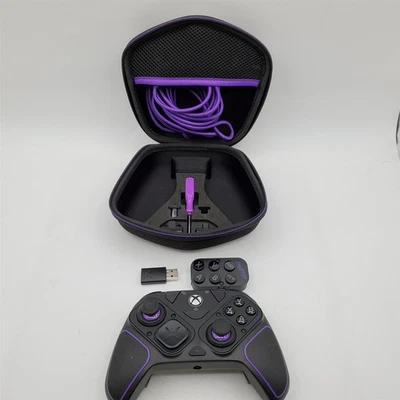 PDP Victrix Pro BFG 无线游戏控制器适用于 Xbox、Windows 10/11、黑色 — 第 1/4 张图片