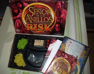 JUEGO DE MESA RISK "EL SEÑOR DE LOS ANILLOS" COMPLETO DE PARKER 2002 - Imagen 1 de 1