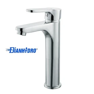 RUBINETTO MISCELATORE MONOCOMANDO LAVABO LAVANDINO TIPO ALTO CROMO LUCIDO PACO - Imagen 1 de 2