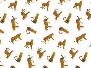 CHEETAH Design Tissue Paper Sheet Choose Size & Package Amount - Picture 1 of 1