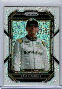 Panini Prizm Aric Almirola White Sparkle SSP - Picture 1 of 2