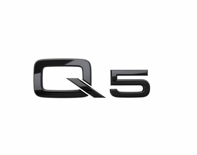 Originale Audi Q5 Scritta Emblema Logo per Portellone Nero 80A071803 - Immagine 1 di 1