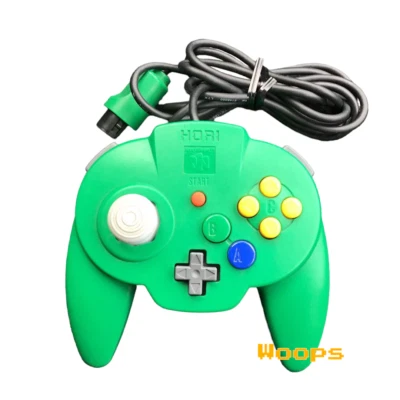 Hori Pad Mini Nintendo 64 N64 Controller Green Tested Work - Image 1 of 2