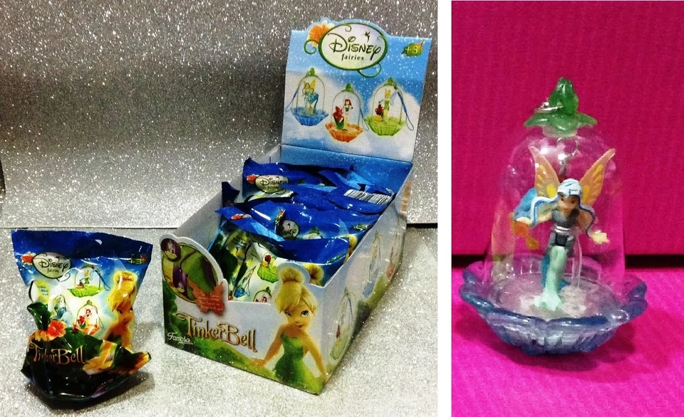 DISNEY FAIRIES TRILLY ARGENTEA PERSONAGGIO IN CAPSULA ORNAMENTS THINKER BELL 1 - Immagine 1 di 1
