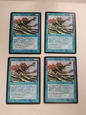 MTG Playset 4x Sea Troll (Homelands/Blue/U) - BGM