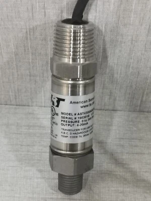 AST AST4300A00300P4L0000 -0 TO 300 PSI NON-INCENDIVE PRESSURE TRANSMITTER - Image 1 of 4