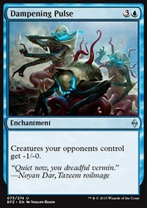 MTG 4x DAMPENING PULSE - IMPULSO SMORZANTE - BFZ - MAGIC - Imagen 1 de 1