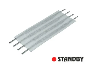 3pcs FLEXSTRIP Jumpers 2,54mm/25,40mm/4 Contacts, 3A, 125`C, T&B FSN-21A-4 - Foto 1 di 1