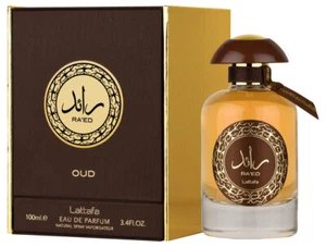 New Ra’ed Oud EDP Perfume By Lattafa 100 ML Newest Super Rich Top Fragrance - Picture 1 of 1