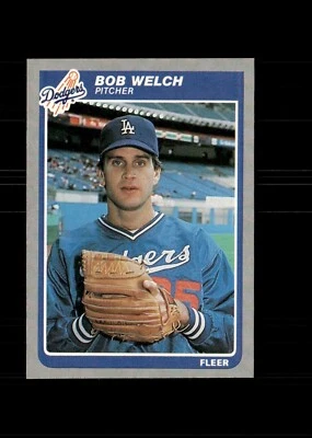 1985 Fleer - Bob Welch #388 - Image 1 of 2