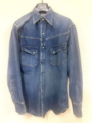 Warehouse Co 牛仔西部衬衫靛蓝刺绣尺寸:M 日本 — 第 1/4 张图片