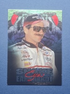 1997 Wheels Viper Dale Earnhardt Sr Snake Eyes Foil Insert Card
