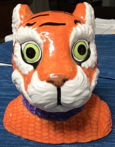 Clemson University The Tiger Mascot Coin Bank Slavic Treasures 2008 NCAA ~892A Cover