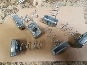 1/2"-13 Channel Nuts Zinc Plated - Picture 1 of 3