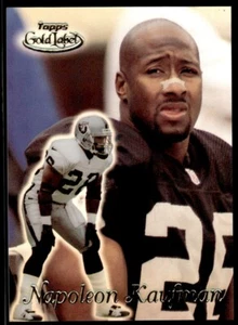 1999 Topps Gold Label CLASS 1 Napoleon Kaufman Oakland Raiders #29 - Picture 1 of 2