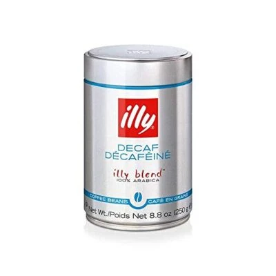 LAVAZZA Illy Whole Bean Decaffeinated Coffee Classico - Medium Roast 8.8 oz (/GM1-167...