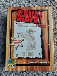 Bang! 4th Ed. Card Board Game by DaVinci Games Wild West Shootout DVG 9100 NEW - Foto 1 di 5