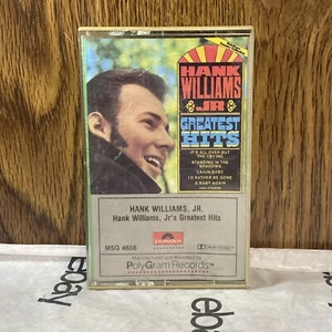 Hank Williams Jr Greatest Hits Cassette Tape Polygram Records - Picture 1 of 5