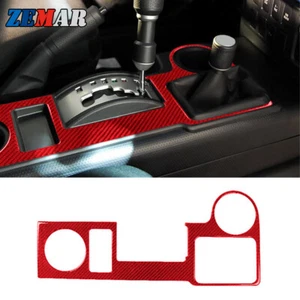 Carbon Fiber Gear Shift Panel Frame Sticker Trim For Toyota FJ Cruiser 2007-2014 - Imagen 1 de 12