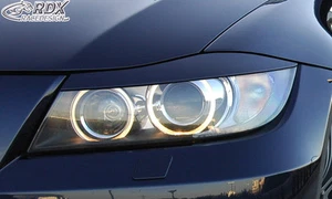 RDX Scheinwerferblenden für BMW 3er E90 / E91 Böser Blick Blenden Spoiler Tuning - Picture 1 of 1