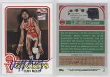 2005-06 Topps 1952 Style Fan Favorites Auto Cliff Meely #FFA-CM Auto