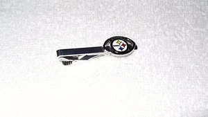 Pittsburgh Steelers Football Team Men's Tie Clip Clasp NFL Accessory Suit Sports - Picture 1 of 2