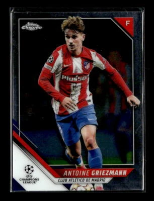 2021-22 Topps Chrome UEFA Antoine Griezmann Atletico de Madrid - Image 1 of 2